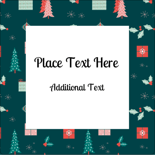 Avery Christmas Label template - Retro Gifts
