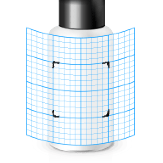 Image which shows how to apply label 1 of 4