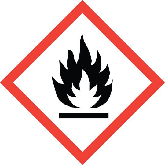Flammable pictogram