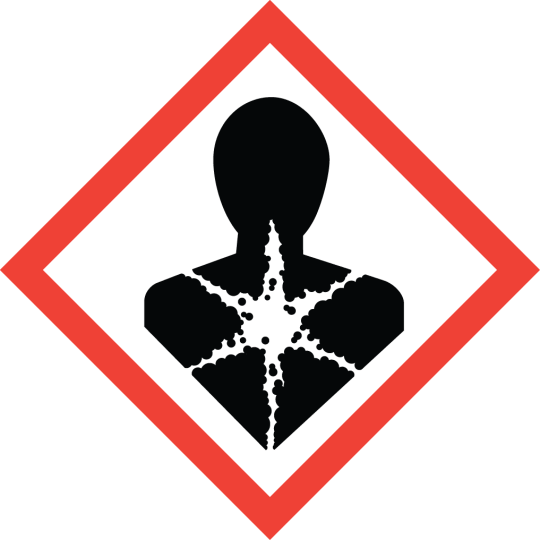 Serious health hazard pictogram