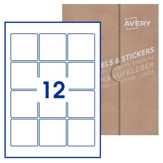 Waterproof Label 60x60mm