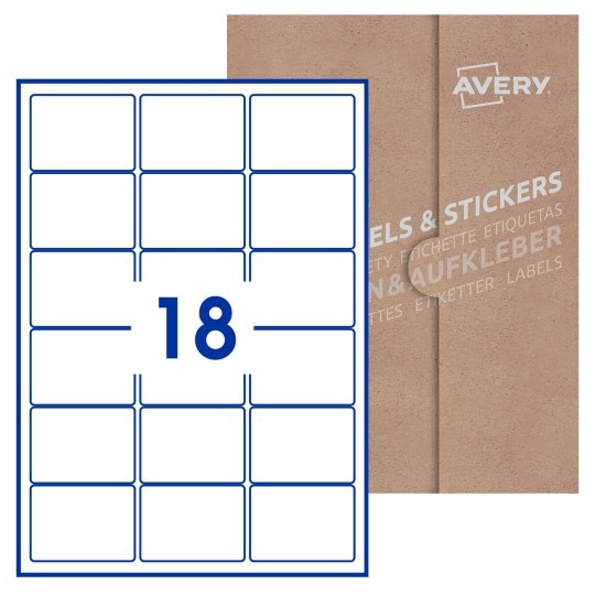 Waterproof Label 64x47mm