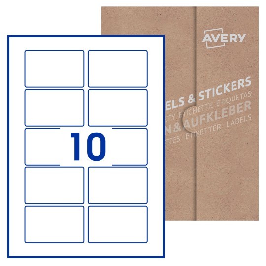 Waterproof Labels 80x50