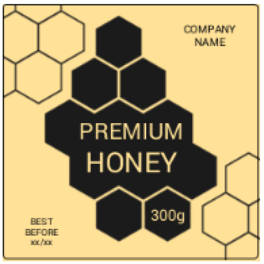 Yellow Honeycomb