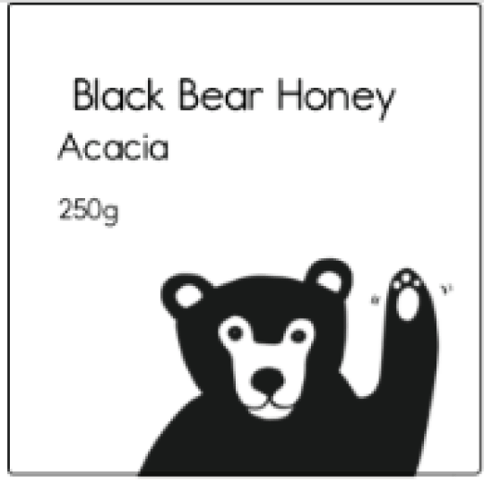 Black & White Bear