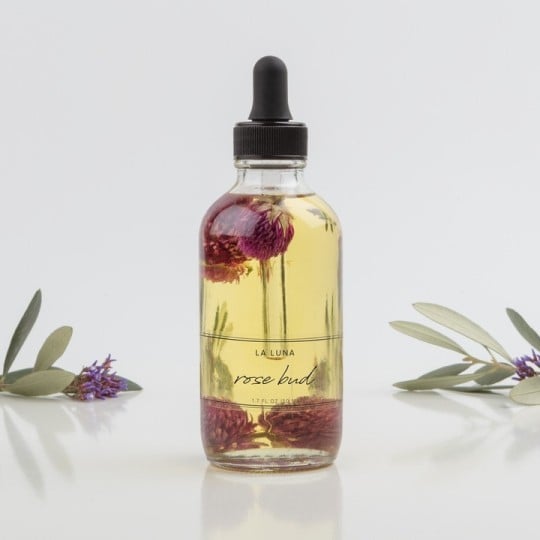 oil cosmetic clear rectangle label