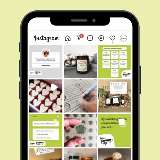 Instagram Green Month Averyweprintuk