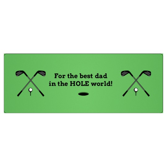 Avery Father's Day design - Best Dad in the HOLE world