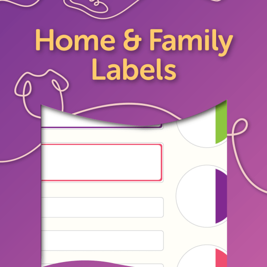 Avery Self-laminating Labels