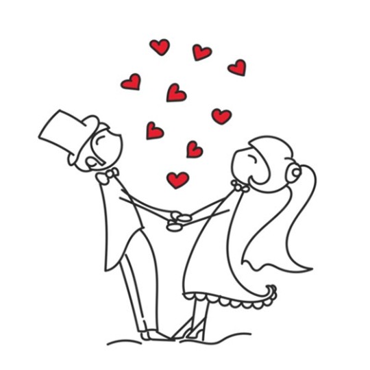 Love couple wedding