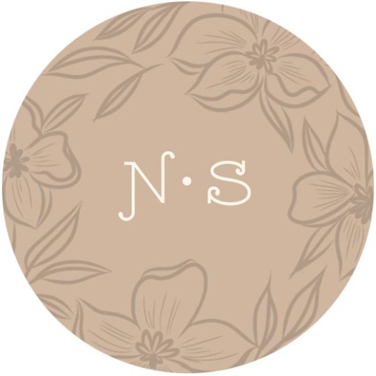 Weddings Fleur Design Brown Colour