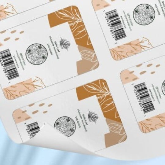 QR Code Sheet Labels