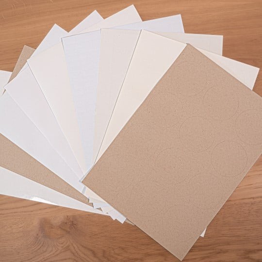 Avery blank label materials for inkjet and laser printers