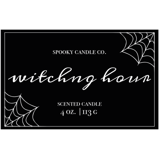 Avery Witching Hour Halloween Template Design