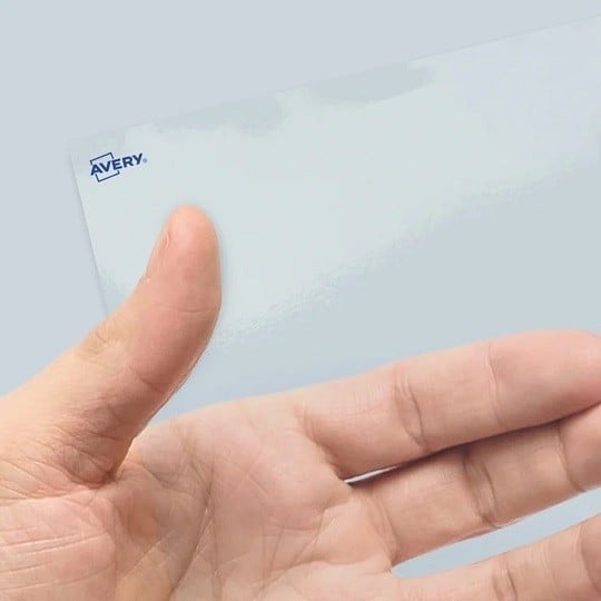 material clear glossy film