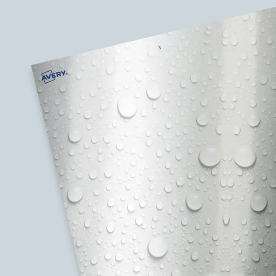 material metallic glossy silver