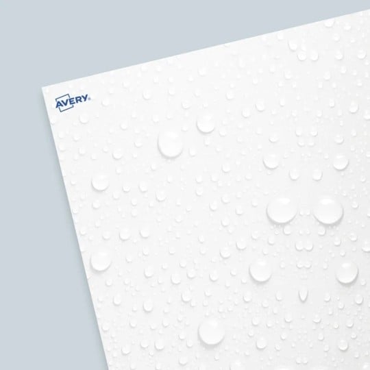 material waterproof white vinyl film