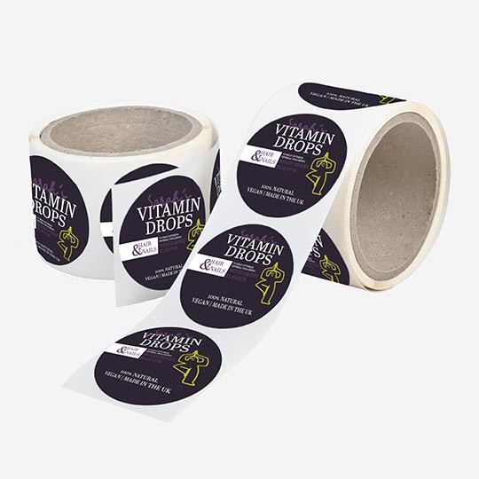 Sticker Roll Labels