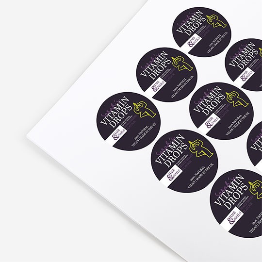 Sticker Sheet Labels