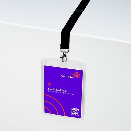 badge holder 4834