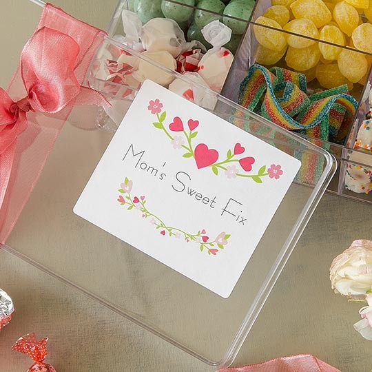 Mothers Day candy gift stickers