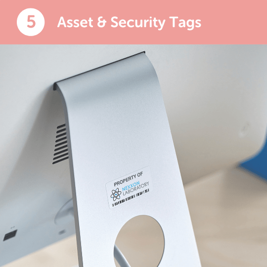 Asset & Security Tags - Education Asset & Security Tags - Education