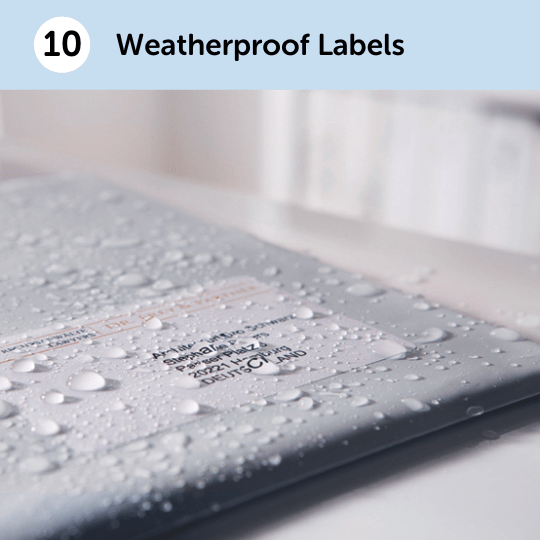 Weatherproof Labels - Education Weatherproof Labels - Education