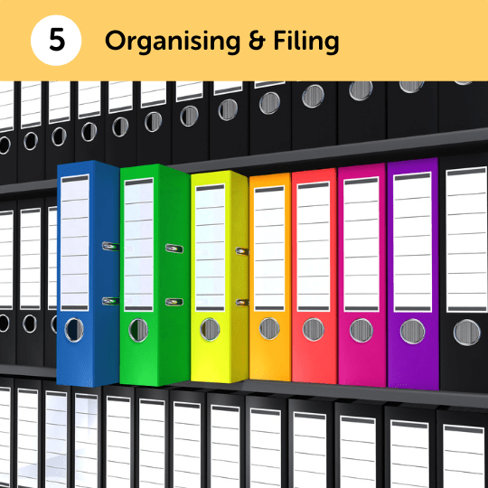 Organising & Filing - Healthcare Organising & Filing - Healthcare