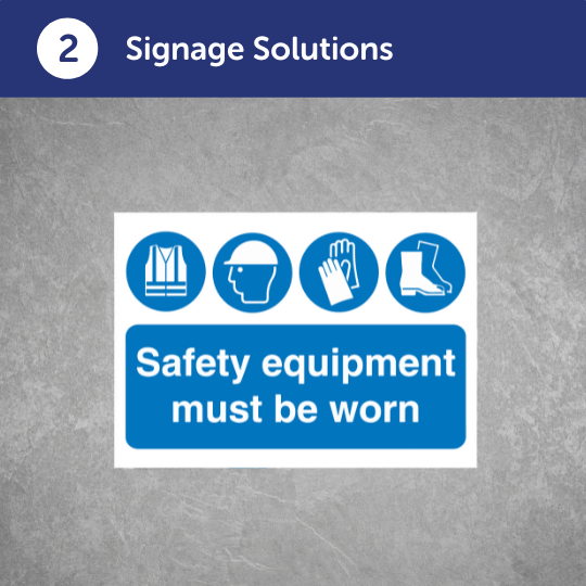 Signage Solutions - Manufacturing