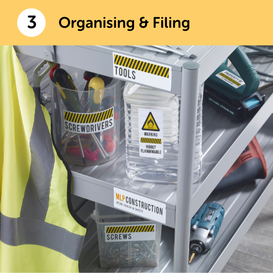 Organising & Filing - Manufacturing