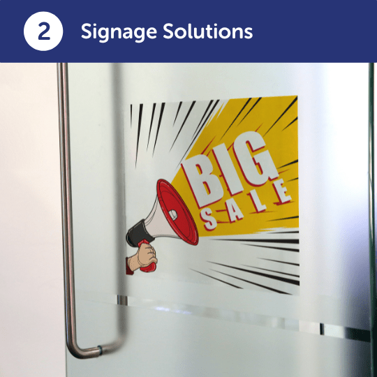Signage Solutions - Retail Signage Solutions - Retail