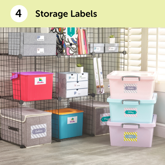 Storage Labels - Retail Storage Labels - Retail