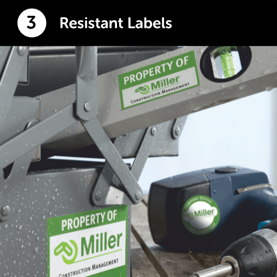 Resistant Labels - Retail Resistant Labels - Retail