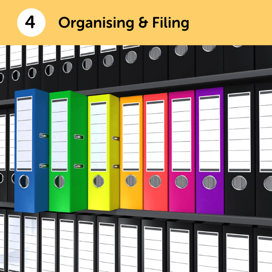 Organising & Filing - Workplace 