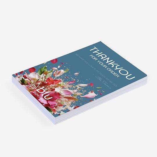 custom postcards flyers spring colours