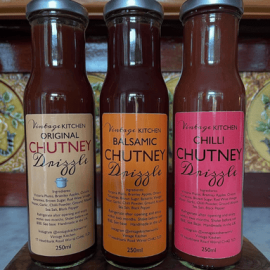 Vintage Kitchen Chutney Trio