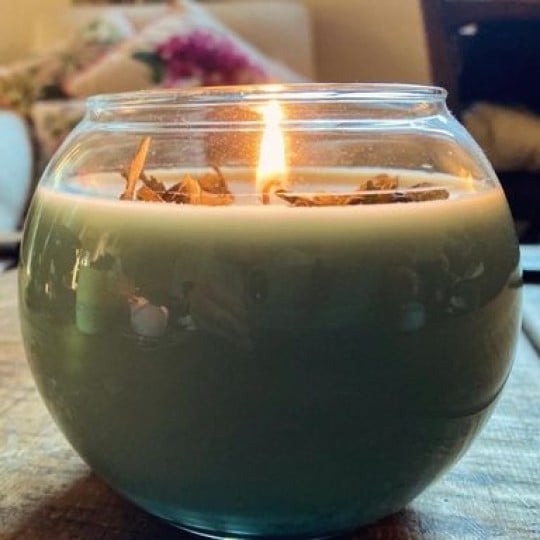 Clachaig Candles Green