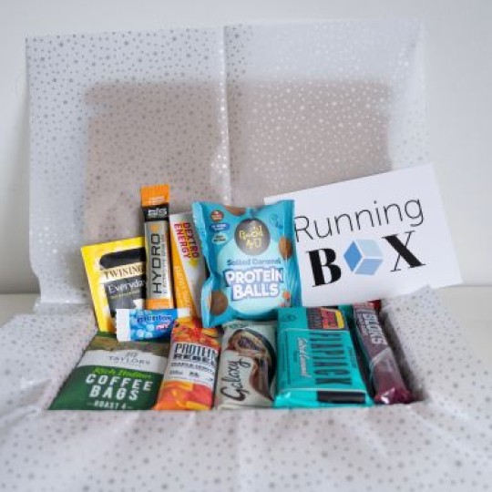 Running Box Gifts open box