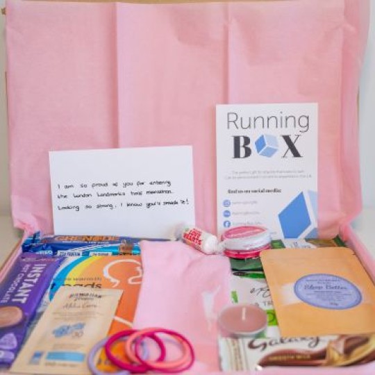 Running Box Gifts Pink Box