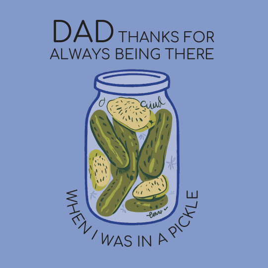 Avery Card Template Pickle themed