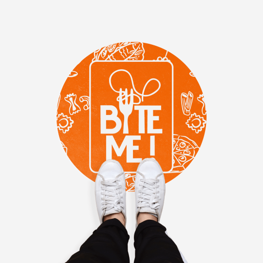 removable floor stickers