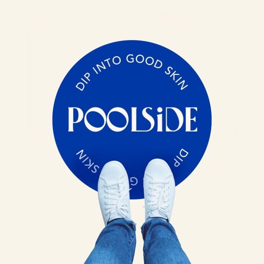 Poolside Floor Sticker