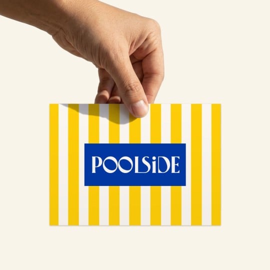 Poolside Postcard