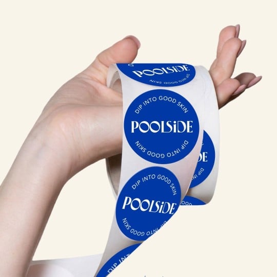 Poolside Roll Labels