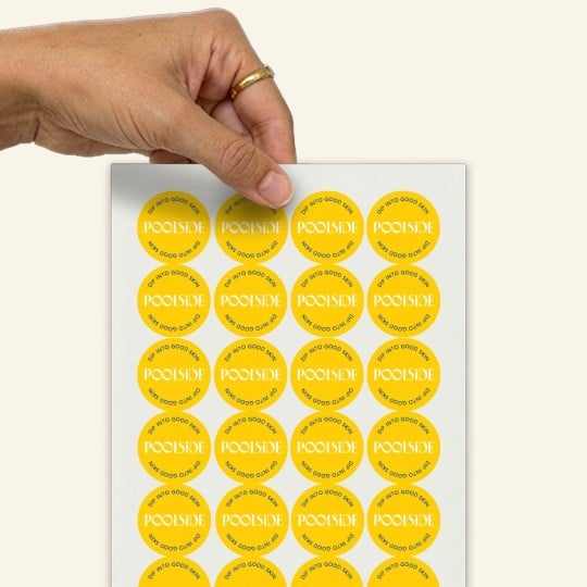 Poolside Labels