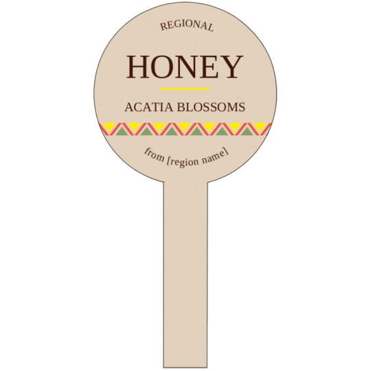 Honey labels: Freshness seal.