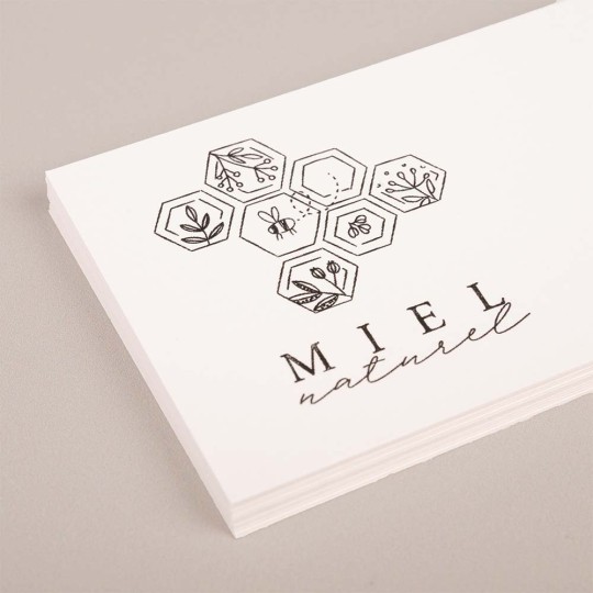 Standard white business cards 280gsm