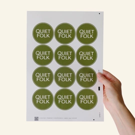 Autumn Sheet Label