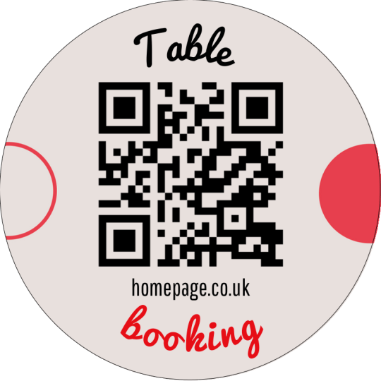 Online Table QR code