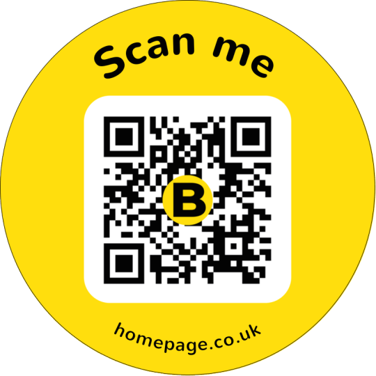 Scan Me 100 mm round